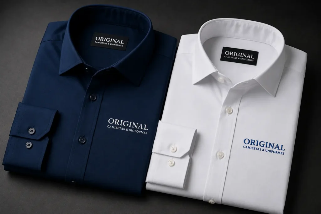 Camisa social personalizada em Ribeirão